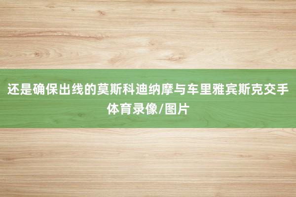 还是确保出线的莫斯科迪纳摩与车里雅宾斯克交手体育录像/图片